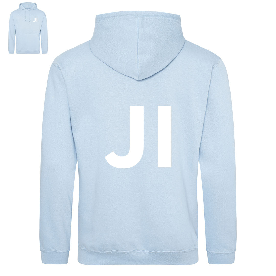 INITIALS ONLY-PERSONALISED WOMENS HOODIE