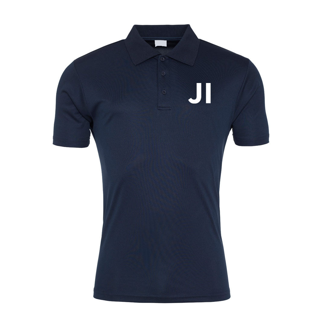 INITIALS ONLY-PERSONALISED WOMENS TENNIS POLO TOP