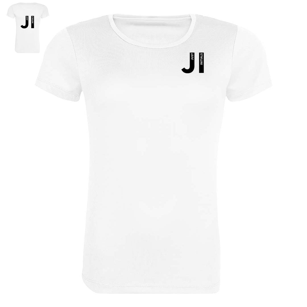 JUST INITIALS WOMENS SPORTS TOP
