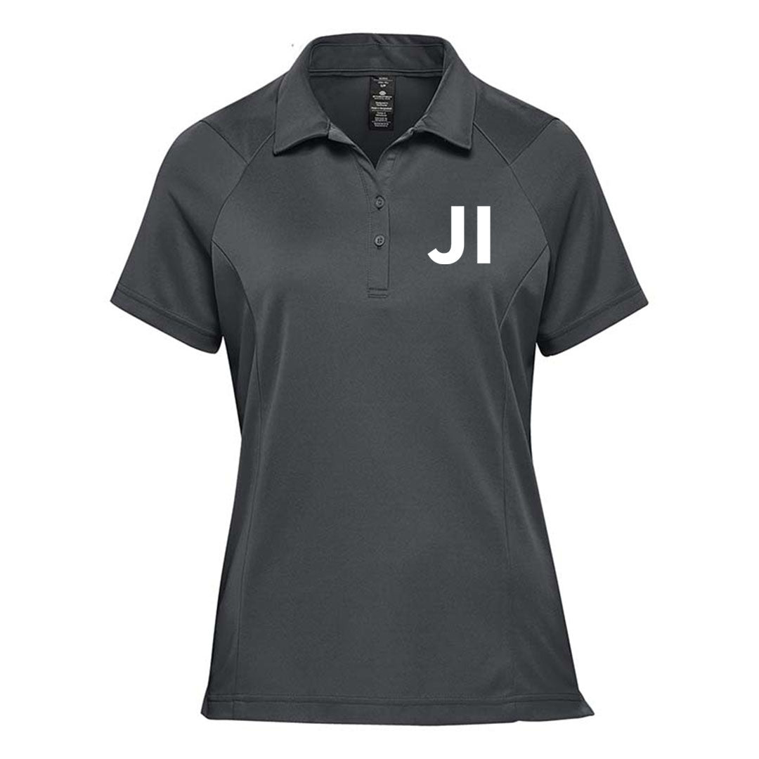 INITIALS ONLY-PERSONALISED WOMENS GOLF POLO SHIRT