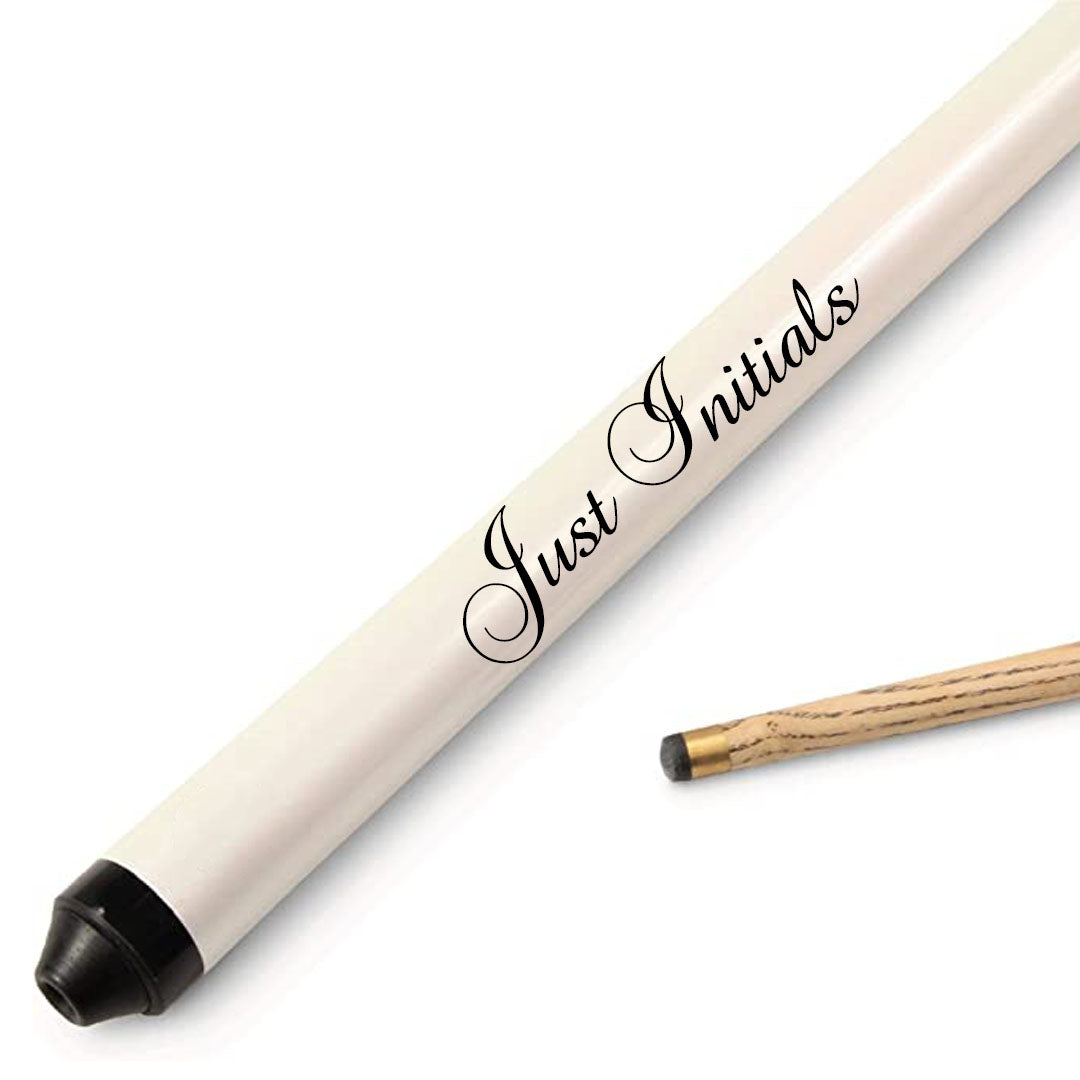 CLASSIC PERSONALISED SNOOKER/POOL CUE STICKERS