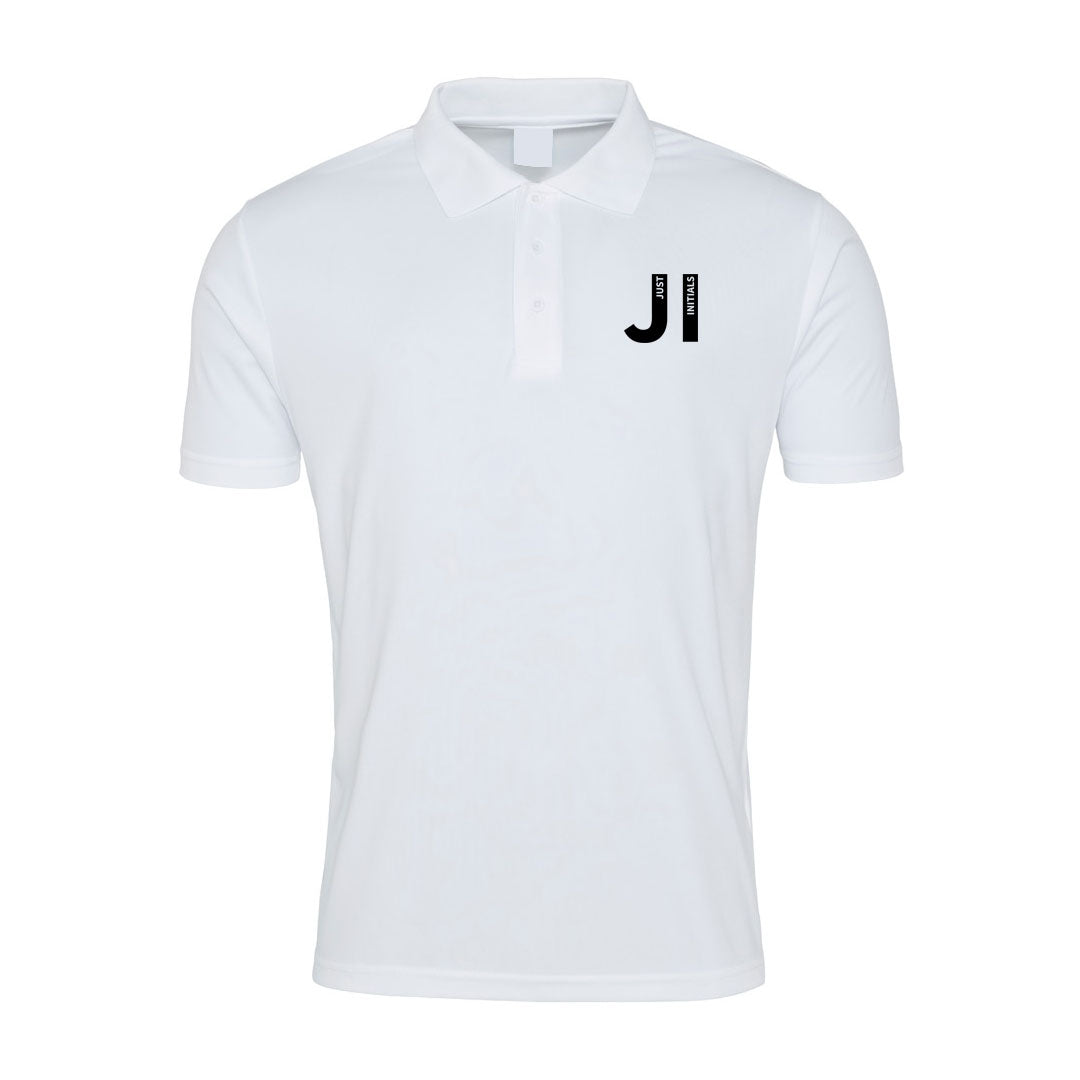 JUST INITIALS KIDS SPORTS POLO TOP
