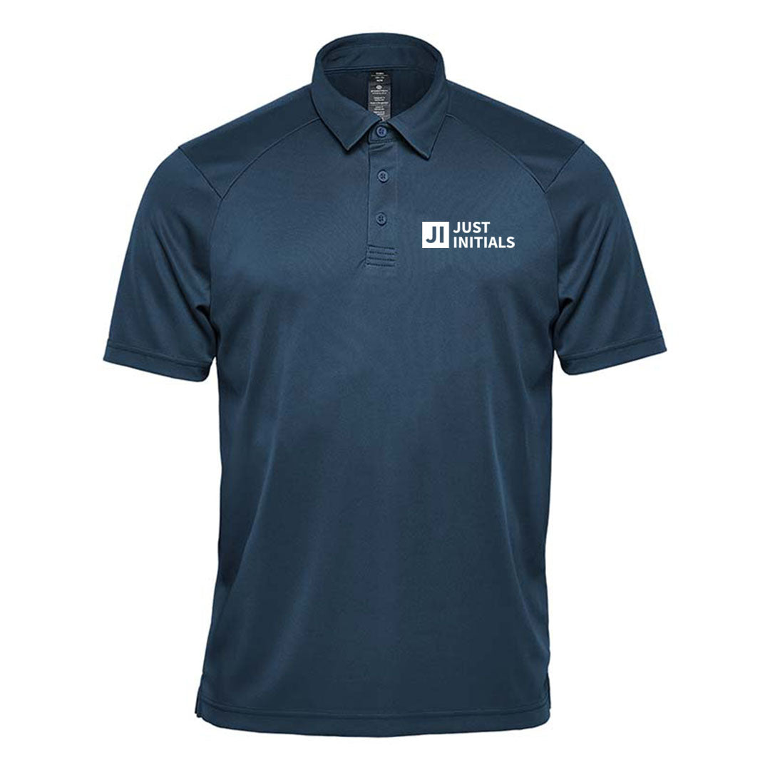 JUST INITIALS MENS GOLF POLO SHIRT