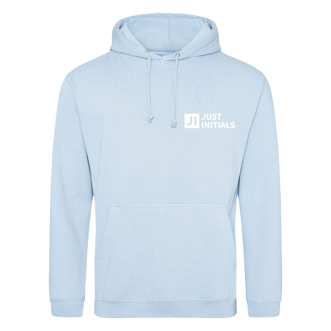 JUST INITIALS MENS HOODIE