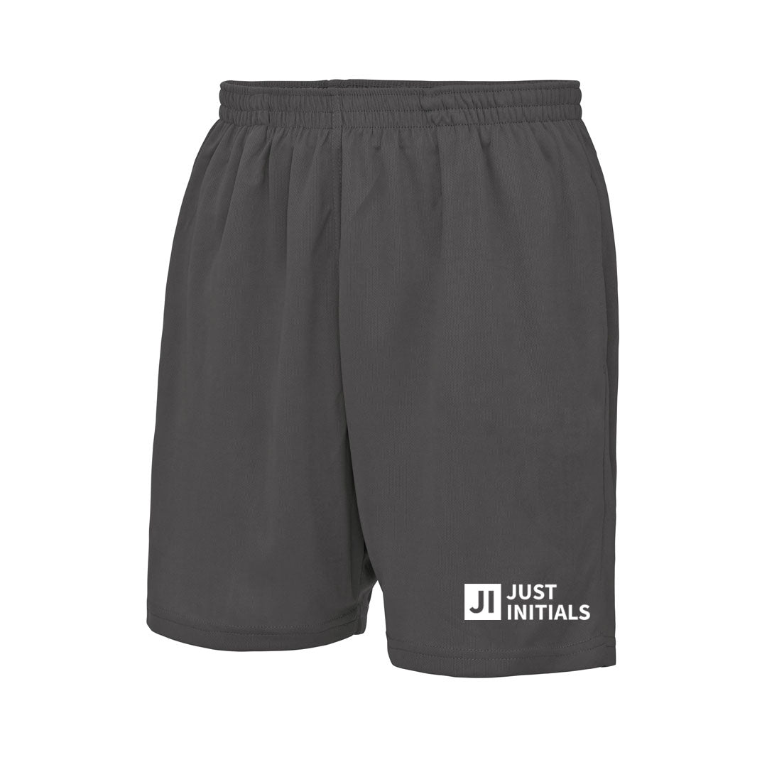 JUST INITIALS MENS TENNIS SHORTS