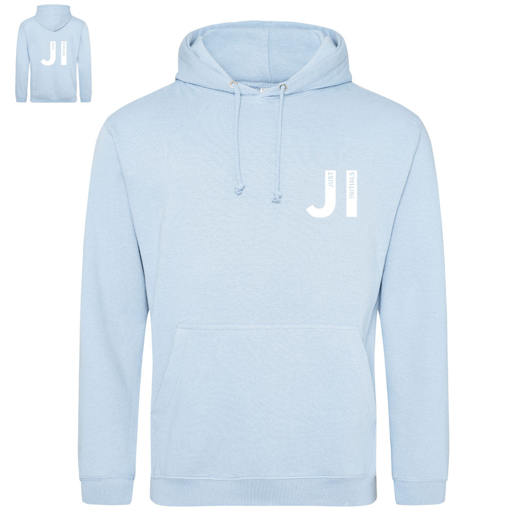 JUST INITIALS MENS HOODIE