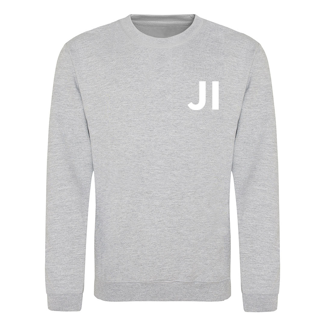 JUST INITIALS PERSONALISED WOMENS SWEATSHIRT