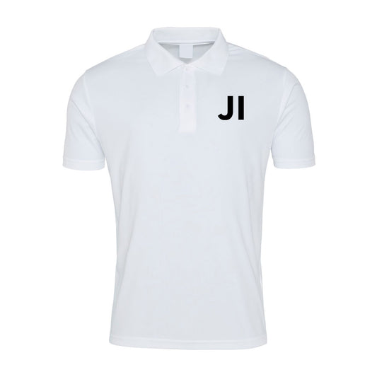 JUST INITIALS PERSONALISED WOMENS TENNIS POLO TOP