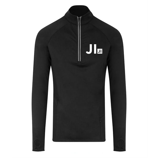 JUST INITIALS PERSONALISED MENS HALF ZIP TRAINING TOP