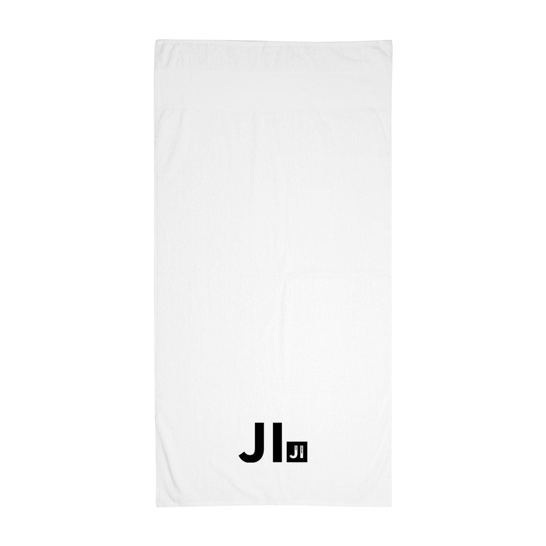 JUST INITIALS PERSONALISED LARGE SPORTS TOWEL