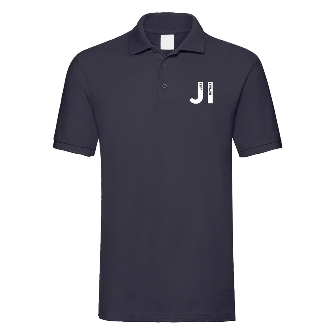 JUST INITIALS MENS POLO SHIRT