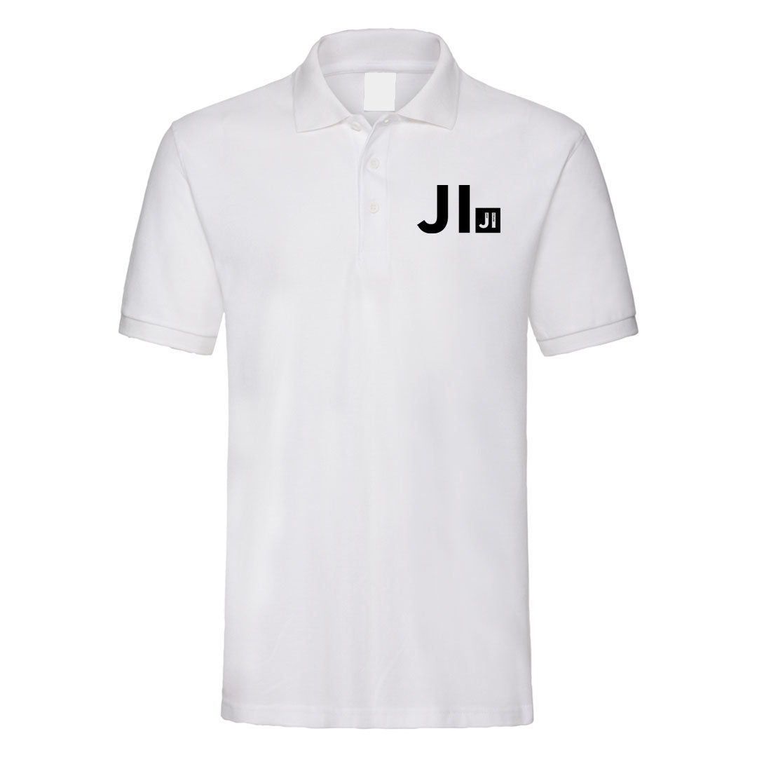 JUST INITIALS PERSONALISED MENS POLO SHIRT