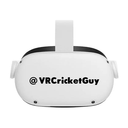 VR CRICKET GUY LOGO STICKERS