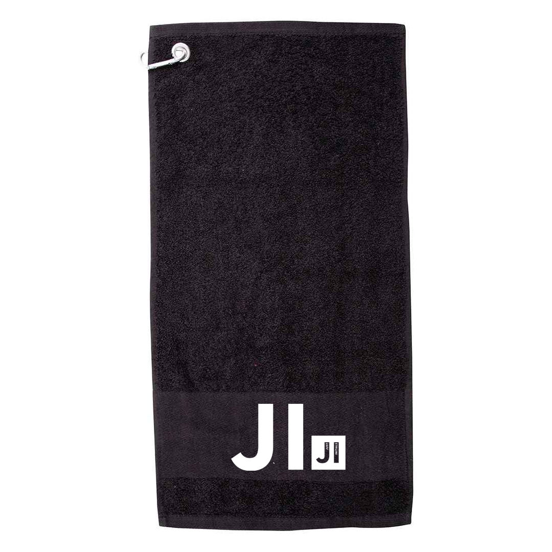 JUST INITIALS PERSONALISED GOLF TOWEL