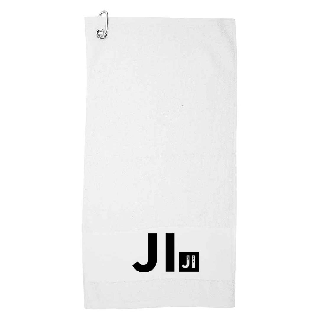 JUST INITIALS PERSONALISED GOLF TOWEL