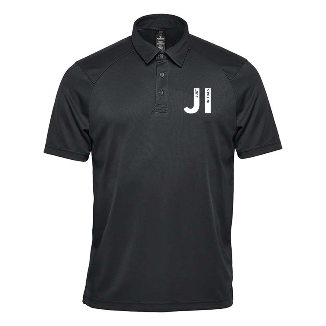 JUST INITIALS MENS GOLF POLO SHIRT