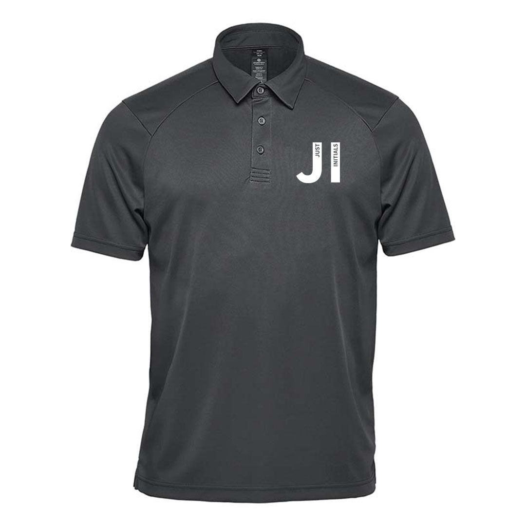 JUST INITIALS MENS GOLF POLO SHIRT